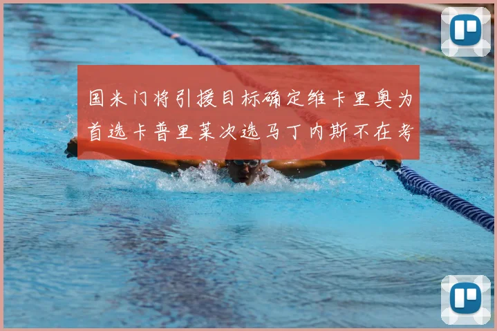 国米门将引援目标确定维卡里奥为首选卡普里莱次选马丁内斯不在考虑之中