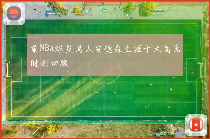 前NBA球星鸟人安德森生涯十大高光时刻回顾